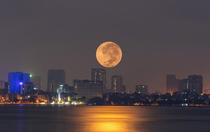 Quan sát siêu "trăng máu" tại Việt Nam