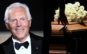 Hàng nghìn người tiếc thương "ông vua thời trang Italy" Giorgio Armani
