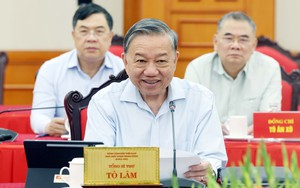 Tổng Bí thư Tô Lâm chủ trì cuộc làm việc của Bộ Chính trị với Ban Thường vụ Đảng uỷ Công an Trung ương