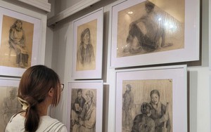 Dấu ấn 100 năm đào tạo Mỹ thuật Việt Nam qua Triển lãm “Hình họa và tượng tròn nghiên cứu"