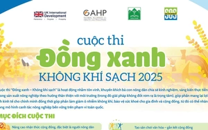 Phát động Cuộc thi "Đồng xanh - Không khí sạch" năm 2025 - Hành động vì nông nghiệp xanh, thông minh và bền vững