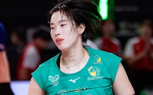 Trần Thị Thanh Thúy vượt trội hai ngôi sao tuyển Thái Lan đang thi đấu ở giải bóng chuyền Nhật Bản