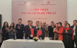 Bảo tàng Mỹ thuật Việt Nam tiếp nhận gần 1.000 tác phẩm nghệ thuật