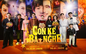 Dàn sao dự thảm đỏ ra mắt phim "Con kể ba nghe"