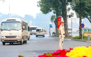 Công an Hà Nội thông báo phân luồng giao thông phục vụ Đại hội XIV của Đảng