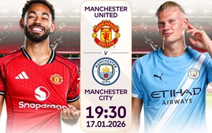 Link xem trực tiếp bóng đá MU vs Man City 19h30 hôm nay, Premier League vòng 22