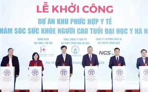 Tổng Bí thư Tô Lâm dự Lễ khởi công khu phức hợp y tế chăm sóc sức khoẻ người cao tuổi