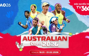 TV360 đưa Australian Open – Grand Slam độc quyền từ 2026-2029 đến với khán giả Việt