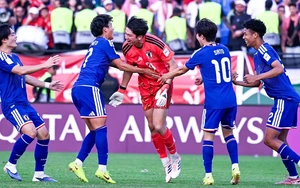 VTV5 VTV6 trực tiếp bóng đá Hàn Quốc vs Nhật Bản 18h30 hôm nay, VCK U23 châu Á 2026