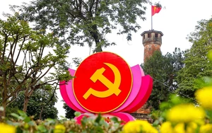 Đại hội XIV của Đảng: Thủ đô Hà Nội rực rỡ cờ hoa