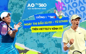 Link xem trực tiếp Australian Open 2026 hôm nay 22/1