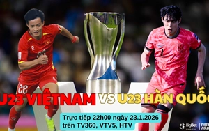 Nhận định, soi tỷ lệ U23 Việt Nam vs U23 Hàn Quốc 22h00 hôm nay 23/1, VCK U23 châu Á 2026