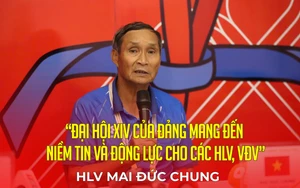 HLV Mai Đức Chung: “Đại hội XIV của Đảng mang đến niềm tin và động lực cho các HLV, VĐV”