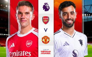 TRỰC TIẾP bóng đá Arsenal vs MU 23h30 hôm nay, Ngoại hạng Anh vòng 23