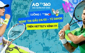 Link xem trực tiếp Australian Open 2026 hôm nay 24/1