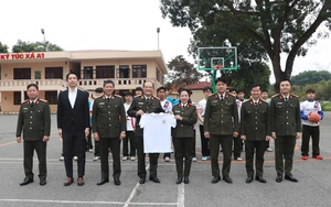 Khởi công xây dựng sân chơi thể thao trường Văn hóa, Cục Đào tạo-Bộ Công an