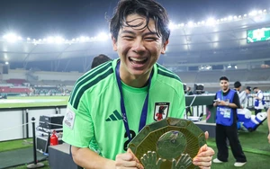 Vượt Li Hao để đoạt giải của AFC, thủ môn 18 tuổi của U23 Nhật Bản lên tiếng