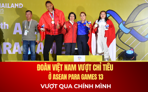 Đoàn Việt Nam vượt chỉ tiêu ở ASEAN Para Games 13: Vượt qua chính mình