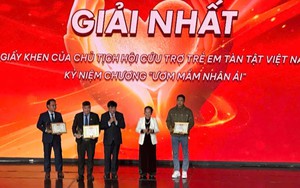 Tôn vinh những tấm lòng nhân ái vì trẻ em khuyết tật