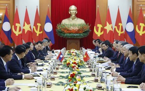 Tổng Bí thư Tô Lâm hội đàm với Tổng Bí thư, Chủ tịch nước Lào Thongloun Sisoulith