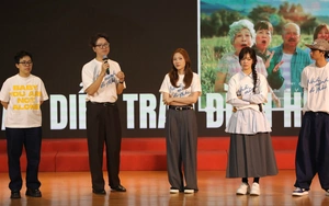 Dàn cast "Nhà mình đi thôi" mang câu chuyện gia đình vào giảng đường