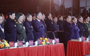 Tổng Bí thư Tô Lâm dự Chương trình cầu truyền hình "Hai tay xây dựng một sơn hà”