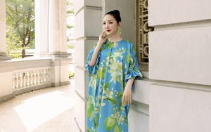 Giáng My xuống phố rực rỡ với thiết kế của VUNGOC&SON