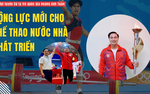 HLV đội tuyển Cử tạ trẻ quốc gia Hoàng Anh Tuấn: Động lực mới cho thể thao nước nhà phát triển
