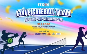 Sôi động Giải Pickleball Thông tấn xã Việt Nam - Cúp Mùa Xuân 2026