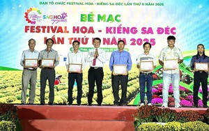 Bế mạc Festival Hoa- Kiểng Sa Đéc lần thứ 2 năm 2025