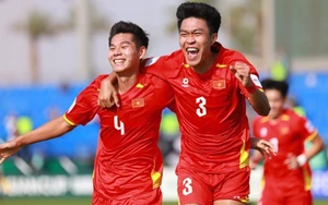 Thắng đội Tây Á 2-0 ở trận ra quân, tuyển trẻ Việt Nam xuất sắc dẫn đầu bảng ở giải châu Á