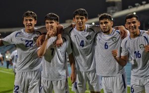Thắng sít sao, U23 Uzbekistan xếp trên Hàn Quốc và Iran ở bảng “tử thần” tại giải châu Á