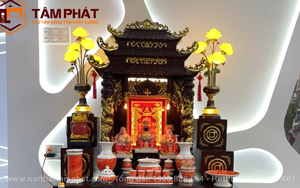 Top 5 mẫu bàn thờ Ông Địa Thần Tài và cách bày trí