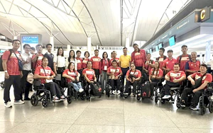 Đoàn thể thao người khuyết tật Việt Nam lên đường dự Asian Para Games 2026