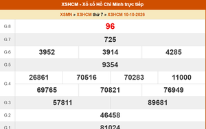 XSHCM 10/10 - XSTP thứ Bảy - Kết quả xổ số Hồ Chí Minh hôm nay ngày 10/10/2026