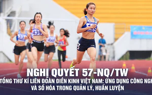 Tổng thư kí Liên đoàn điền kinh Việt Nam: Ứng dụng công nghệ và số hóa trong quản lý, huấn luyện