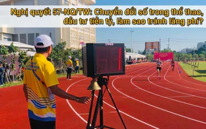 Nghị quyết 57-NQ/TW: Chuyển đổi số trong thể thao -  Đầu tư tiền tỷ, làm sao tránh lãng phí?