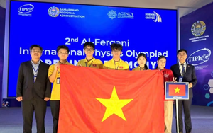 4 học sinh Việt Nam đoạt huy chương Olympic Vật lí Quốc tế Al-Fergani
