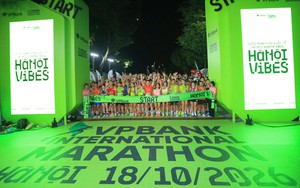 VPBank Hanoi International Marathon 2026 ghi dấu cùng hơn 11.000 VĐV