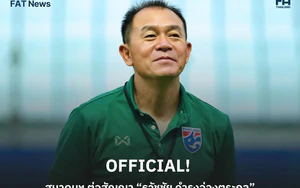 U23 Thái Lan gia hạn hợp đồng với HLV Thawatchai trước thềm giải đấu tại Việt Nam