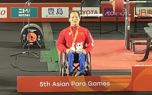 Lê Văn Công giành HCB Asian Para Games 2026, xếp sau nhà vô địch Paralympic