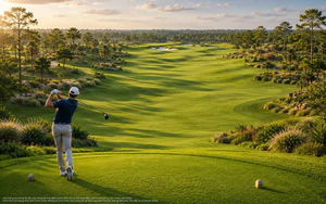 Bộ đôi sân golf 36 hố nâng tầm chất sống thượng lưu tại "Quận Nhất mới" Vịnh Tiên