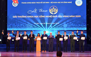 Quả Cầu Vàng 2026: Kết nối tài năng trẻ, đưa khoa học công nghệ vào thực tiễn