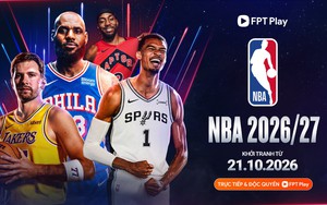 NBA 2026/27 khởi tranh trên FPT Play