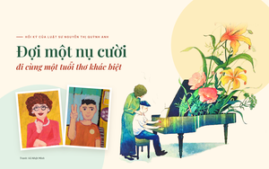 Đợi một nụ cười, đi cùng một tuổi thơ khác biệt