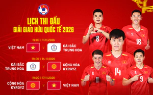 Lịch thi đấu FIFA Days tháng 11 của ĐT Việt Nam