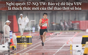 Nghị quyết 57-NQ/TW: Bảo vệ dữ liệu VĐV là thách thức mới của thể thao thời số hóa