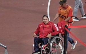Nguyễn Thị Ngọc Thúy giành HCĐ ném đĩa, có hai huy chương tại Asian Para Games 2026