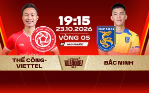 Xem trực tiếp bóng đá Thể Công Viettel vs Bắc Ninh 19h15 hôm nay, V-League vòng 5