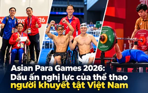 Asian Para Games 2026: Dấu ấn nghị lực của thể thao người khuyết tật Việt Nam